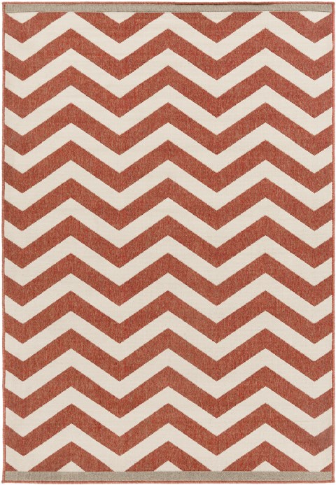Surya Alfresco Red 36 X 56 Area Rug ALF9647-3656 800-32884 Image 0