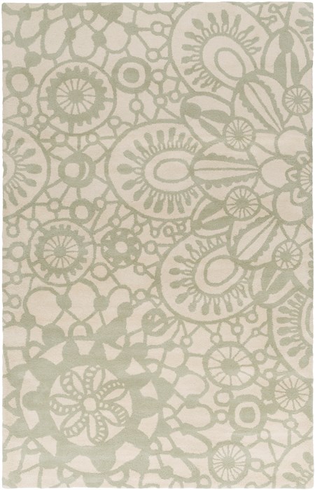 Surya Alhambra Green 80 X 110 Area Rug ALH5026-811 800-32989 Image 0