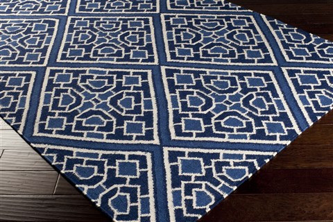 Surya Alameda Blue 50 X 80 Area Rug AMD1005-58 800-33071 Image 1