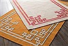 Surya Alameda Orange Runner 26 X 80 Area Rug AMD1016-268 800-33119 Thumb 1