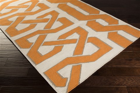 Surya Alameda Orange 80 X 110 Area Rug AMD1031-811 800-33177 Image 1