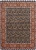 Tabriz Blue Hand Knotted 50 X 70 Area Rug 254-33178 Thumb 0