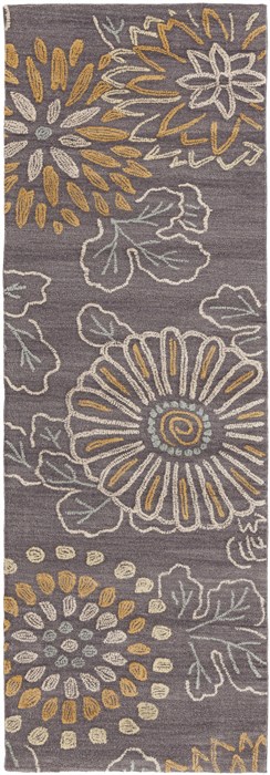 Surya Ameila Grey Runner 26 X 76 Area Rug AME2230-2676 800-33416 Image 0