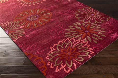 Surya Ameila Red 80 X 110 Area Rug AME2231-811 800-33424 Image 1