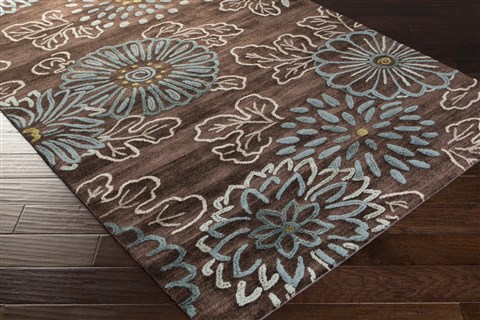 Surya Ameila Brown 50 X 76 Area Rug AME2232-576 800-33428 Image 1