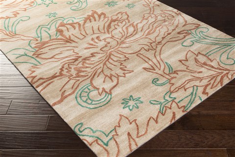 Surya Ameila Orange 33 X 53 Area Rug AME2239-3353 800-33463 Image 1