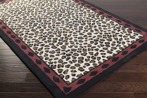 Surya Amour Black 20 X 30 Area Rug AMR8004-23 800-33497 Image 1