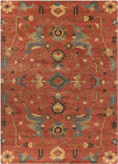 Surya Anastacia Orange 90 X 130 Area Rug ANA8411-913 800-33515 Image 0