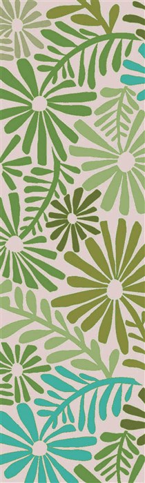 Surya Aura Green Runner 26 X 80 Area Rug ARA2002-268 800-33577 Image 0