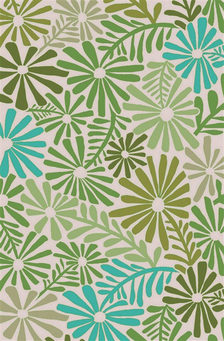 Surya Aura Green 50 X 76 Area Rug ARA2002-576 800-33579 Image 0