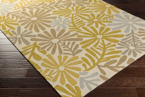 Surya Aura Green 33 X 53 Area Rug ARA2003-3353 800-33583 Image 1