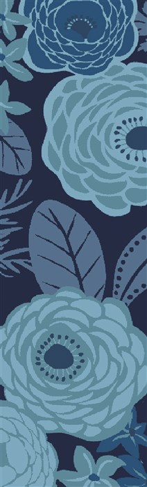 Surya Aura Blue Runner 26 X 80 Area Rug ARA2009-268 800-33612 Image 0