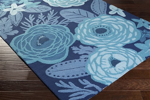 Surya Aura Blue 50 X 76 Area Rug ARA2009-576 800-33614 Image 1