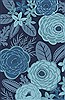 Surya Aura Blue 50 X 76 Area Rug ARA2009-576 800-33614 Thumb 0