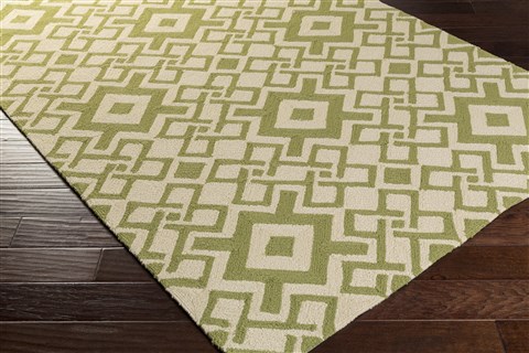 Surya Aura Green 20 X 30 Area Rug ARA2010-23 800-33616 Image 1
