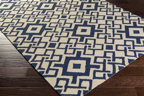 Surya Aura Blue 50 X 76 Area Rug ARA2011-576 800-33624 Image 1