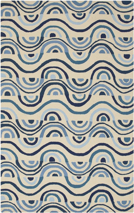 Surya Aura Blue 80 X 106 Area Rug ARA2017-8106 800-33656 Image 0