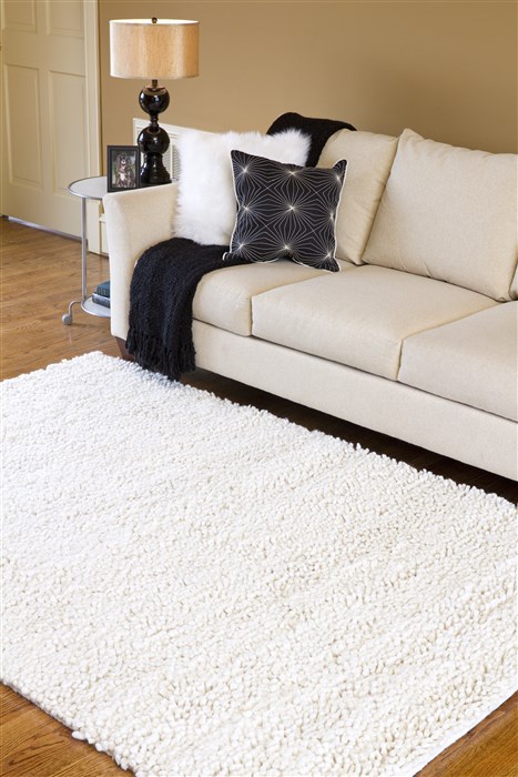 Surya Aros White 80 X 106 Area Rug AROS2-8106 800-33722 Image 2