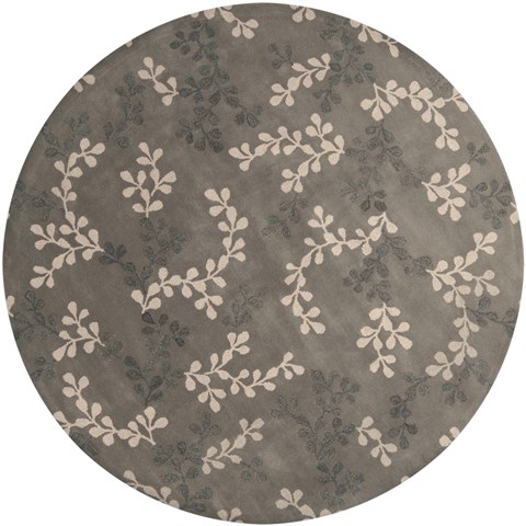 Surya Artist Studio Grey Round 80 X 80 Area Rug ART195-8RD 800-33810 Image 0