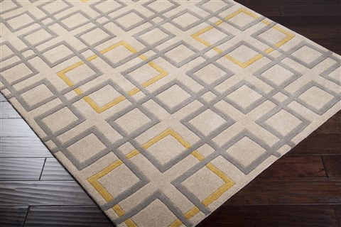 Surya Artist Studio Grey 80 X 110 Area Rug ART231-811 800-33851 Image 1