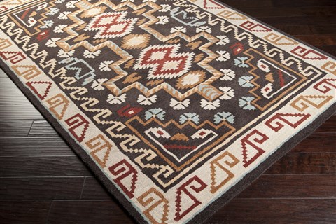 Surya Arizona Black 33 X 53 Area Rug ARZ1000-3353 800-33897 Image 1