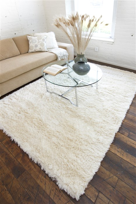 Surya Ashton White Round 80 X 80 Area Rug ASH1300-8RD 800-33926 Image 5
