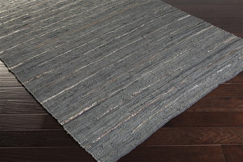 Surya Anthracite Green 33 X 53 Area Rug ATE8001-3353 800-33936 Image 1