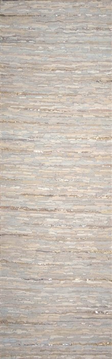 Surya Anthracite White Runner 26 X 80 Area Rug ATE8002-268 800-33940 Image 0