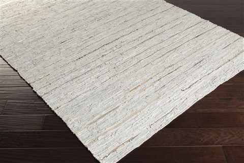 Surya Anthracite White 80 X 100 Area Rug ATE8002-810 800-33943 Image 1