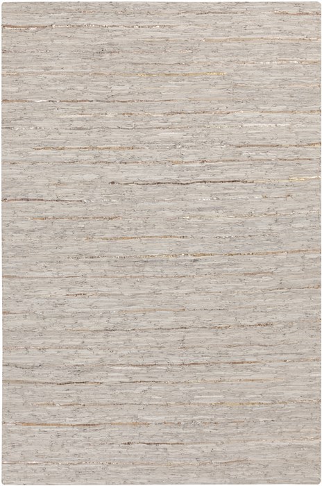 Surya Anthracite White 80 X 100 Area Rug ATE8002-810 800-33943 Image 0