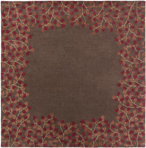 Surya Athena Red Square 67 X 80 Area Rug ATH5003-8SQ 800-34006 Image 0