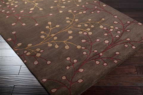Surya Athena Brown Runner 22 X 90 Area Rug ATH5052-69 800-34153 Image 1
