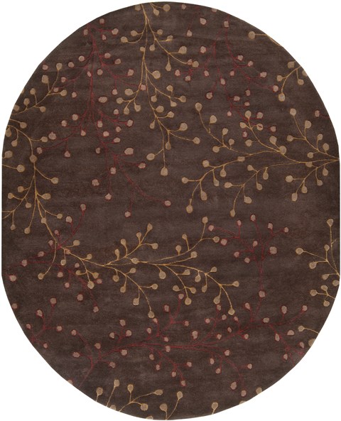 Surya Athena Brown Oval 80 X 100 Area Rug ATH5052-810OV 800-34158 Image 0