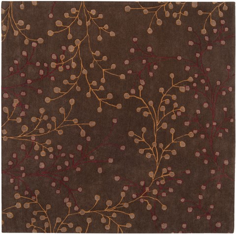 Surya Athena Brown Square 99 X 99 Area Rug ATH5052-99SQ 800-34164 Image 0