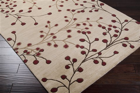Surya Athena Red 120 X 150 Area Rug ATH5053-1215 800-34166 Image 1