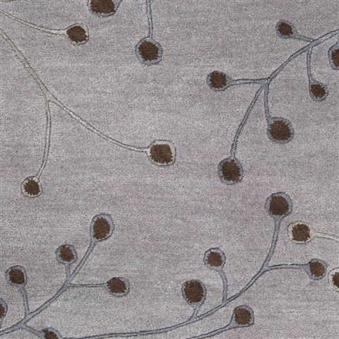 Surya Athena Grey Square 40 X 40 Area Rug ATH5055-4SQ 800-34195 Image 1