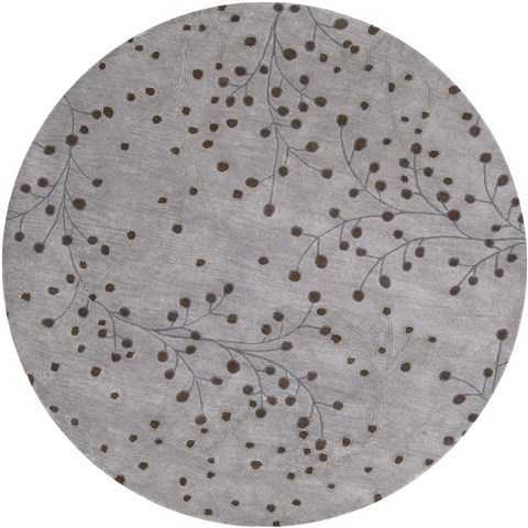 Surya Athena Grey Round 80 X 80 Area Rug ATH5055-8RD 800-34204 Image 0