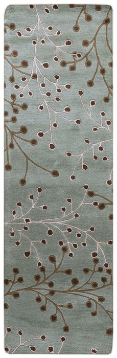 Surya Athena Green Runner 26 X 80 Area Rug ATH5058-268 800-34213 Image 0