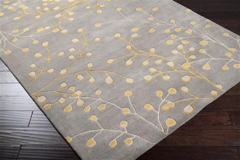 Surya Athena Grey 120 X 150 Area Rug ATH5060-1215 800-34232 Image 1
