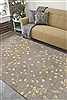 Surya Athena Grey Half Round 20 X 40 Area Rug ATH5060-24HM 800-34234 Thumb 2