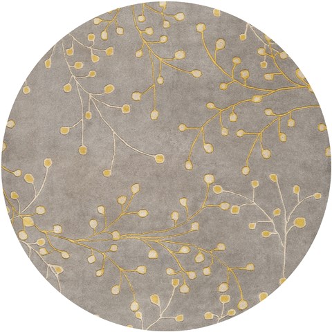 Surya Athena Grey Round 60 X 60 Area Rug ATH5060-6RD 800-34243 Image 0