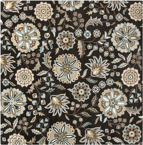 Surya Athena Black Square 99 X 99 Area Rug ATH5061-99SQ 800-34274 Image 0