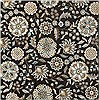 Surya Athena Black Square 99 X 99 Area Rug ATH5061-99SQ 800-34274 Thumb 0