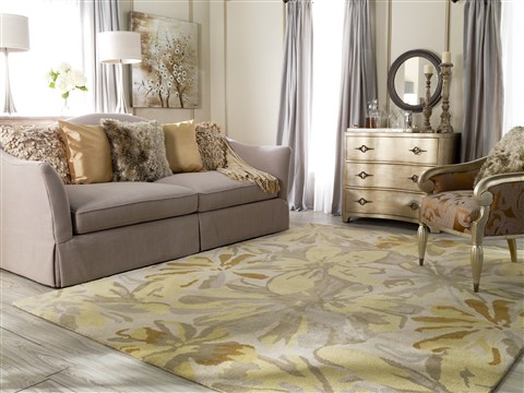 Surya Athena Yellow Oval 80 X 100 Area Rug ATH5071-810OV 800-34313 Image 2