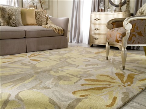 Surya Athena Yellow Oval 80 X 100 Area Rug ATH5071-810OV 800-34313 Image 3