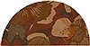 Surya Athena Red Half Round 20 X 40 Area Rug ATH5102-24HM 800-34389 Thumb 0