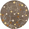 Surya Athena Grey Round 40 X 40 Area Rug ATH5107-4RD 800-34437 Thumb 0