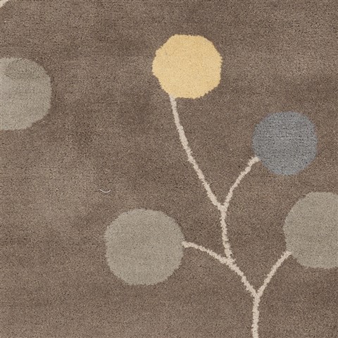Surya Athena Grey Round 80 X 80 Area Rug ATH5107-8RD 800-34447 Image 1