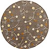 Surya Athena Grey Round 80 X 80 Area Rug ATH5107-8RD 800-34447 Thumb 0