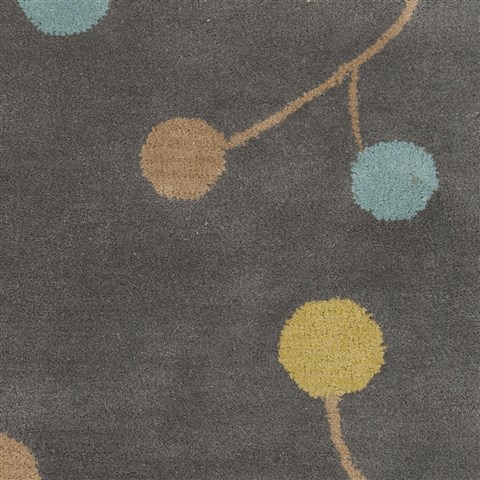 Surya Athena Grey Square 60 X 60 Area Rug ATH5110-6SQ 800-34465 Image 1